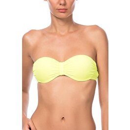 Sarı Dolgulu Kaplı Luplu Straplez Tek Bikini Üst B0113Y6530 SR Dagi