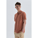 Dagi Mens Khaki T-Shirt 22SM12068NG_HK | DAGI