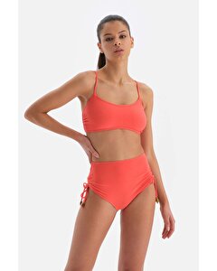 Turuncu Bralet Bikini Üstü