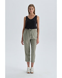 Dagi Womens Light Greeen Trousers