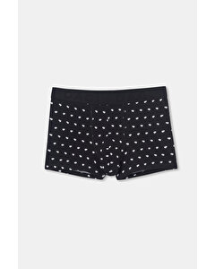 Dagi Mens Black Boxer