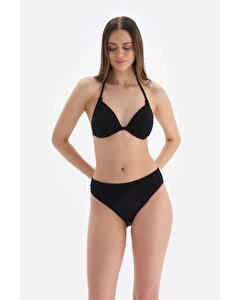 Siyah Yüksek Bel Bikini Altı