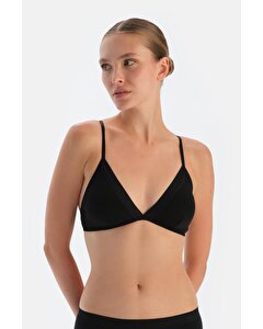 Siyah Basic Üçgen Formlu Bralet