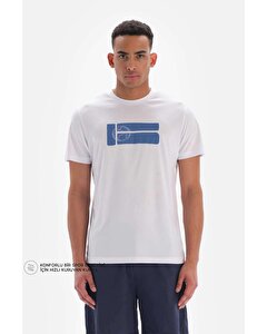 Dagi Active Beyaz Tenis Topu Baskılı T-Shirt