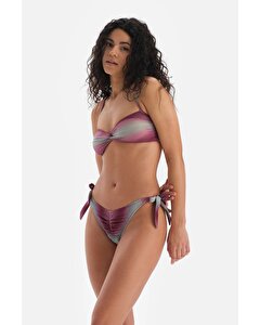 Bordo Yeşil Brazilian Bikini Altı