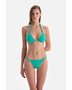 Mint Yeşili Düşük Bel Bikini Alt