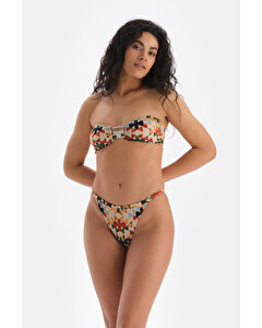 Kahve Düşük Bel Bikini Altı