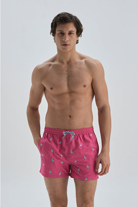 Dagi Men's Pink Swimming Trunks