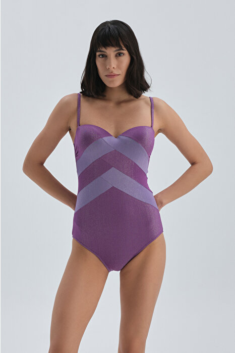 Dagi Women's Purple Swimsuit