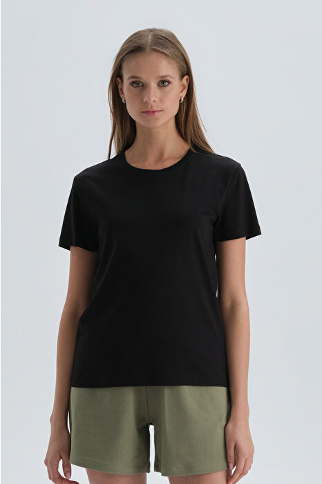 Dagi Women's Black T-Shirt