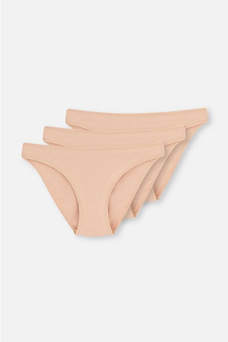 Dagi Womens Beige Basic Underwear Bottom