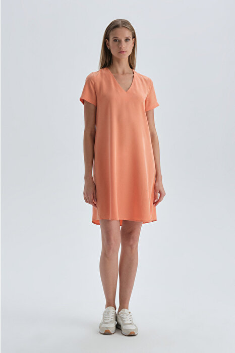 Dagi Womens Orange Dress