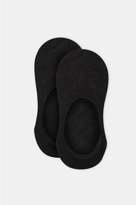 Siyah Yoga-Plates Çorabı