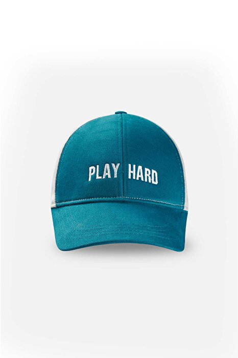 Petrol Erkek Play Hard Kep Şapka