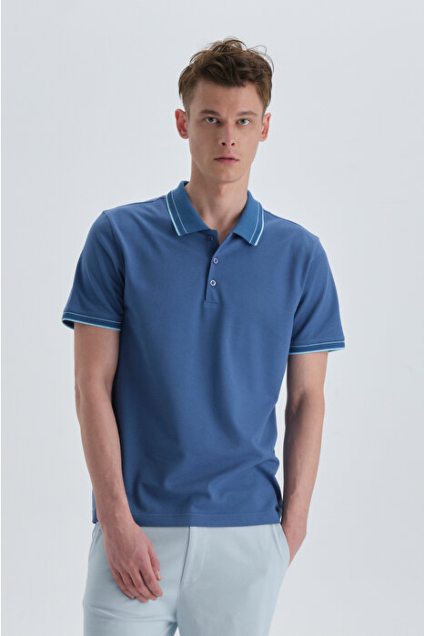 Dagi Men's Blue T-Shirt