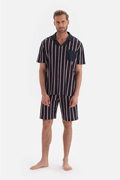 Dagi Mens Navy Pyjama Set