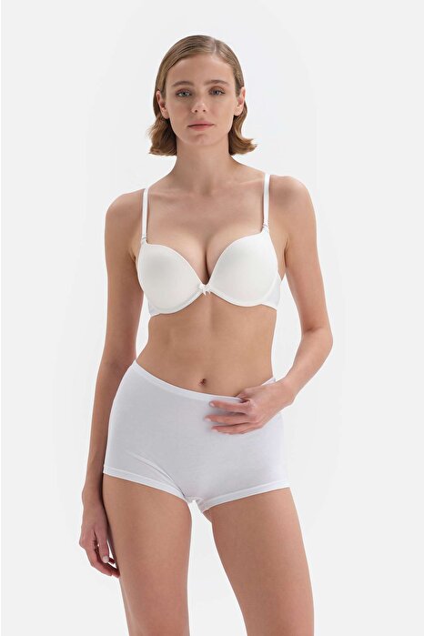 Dagi Women's White Basic Underwear Bottom