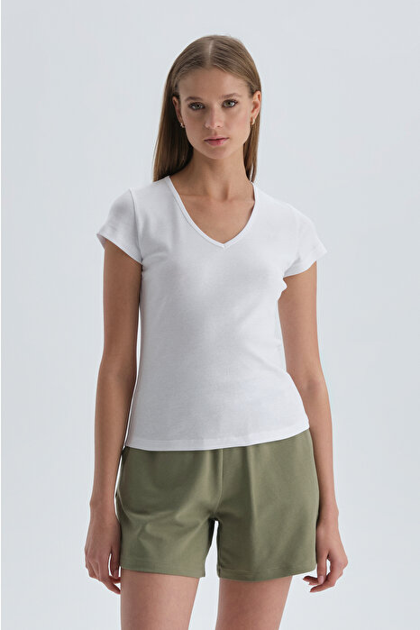 Dagi Women's White T-Shirt