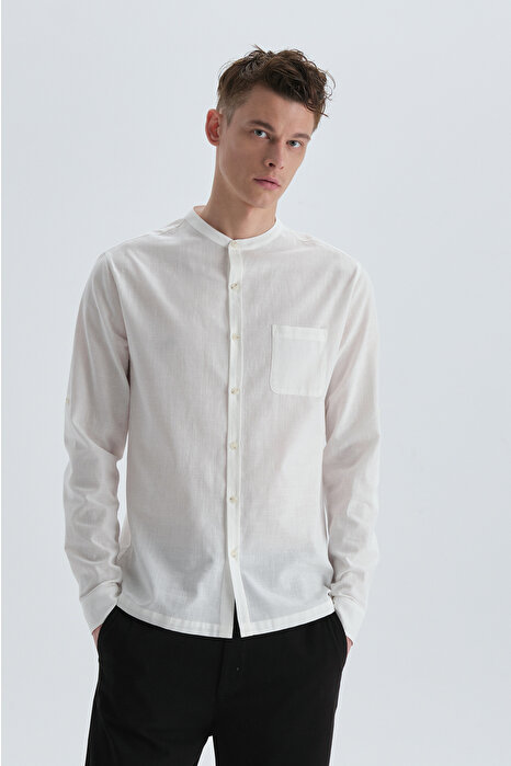 Dagi Men's White Shirt