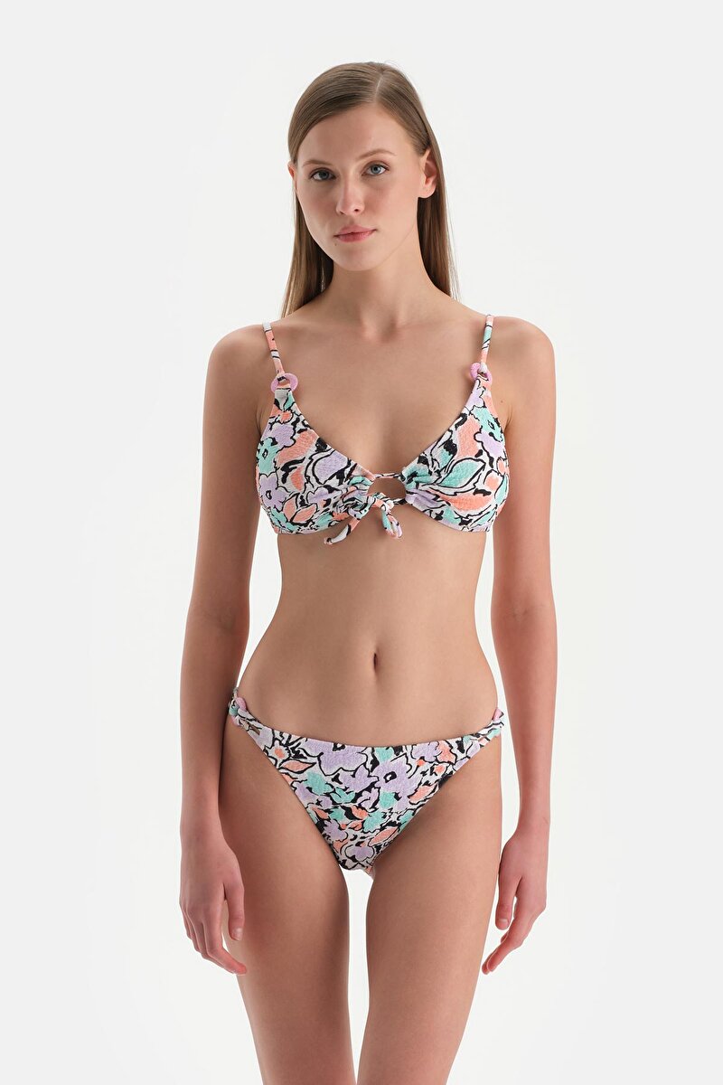 Ekru-Lila Orta Bel Bikini Alt 24SW81060ST_622 | DAGI