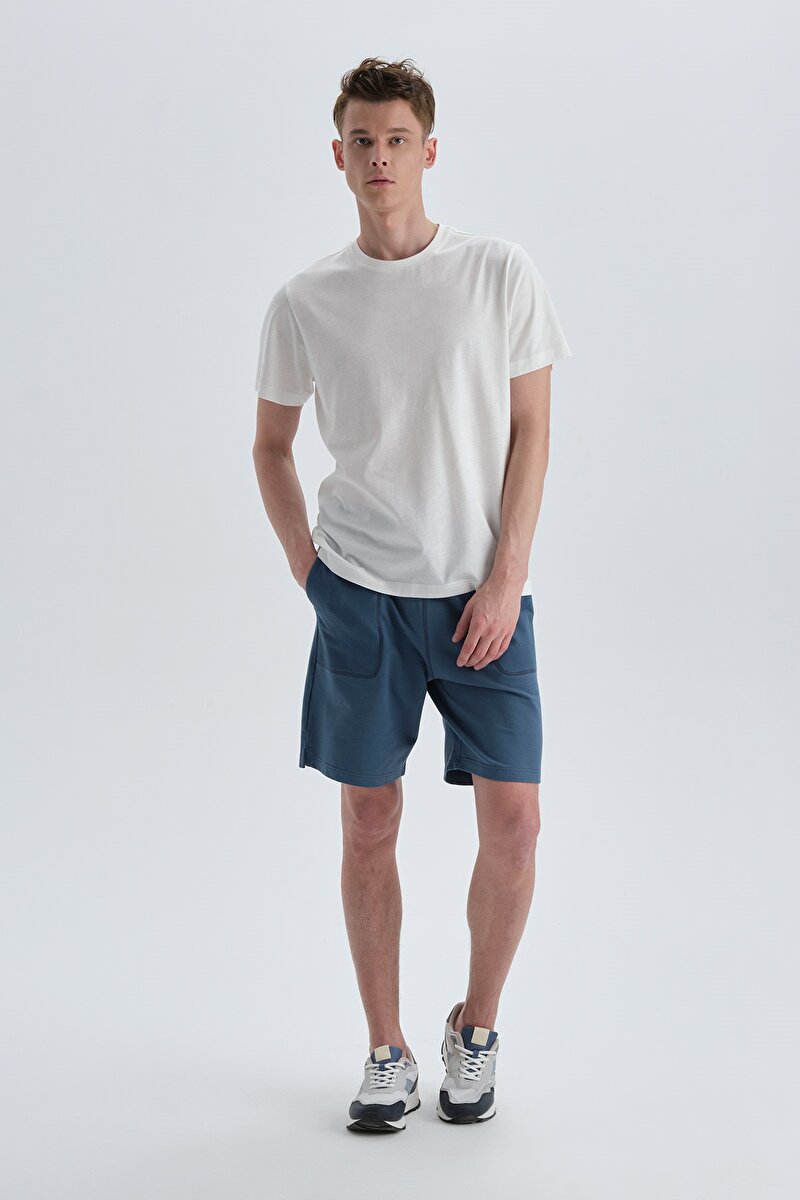 Dagi Mens indigo Shorts 22SM16075NG_IND | DAGI