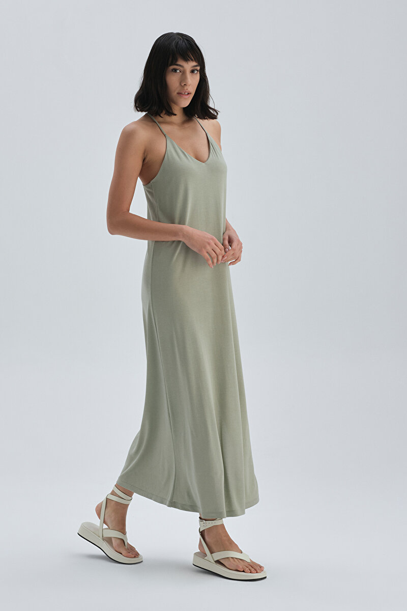 Dagi Womens Light Greeen Dress 22SW86005BD_AYES | DAGI