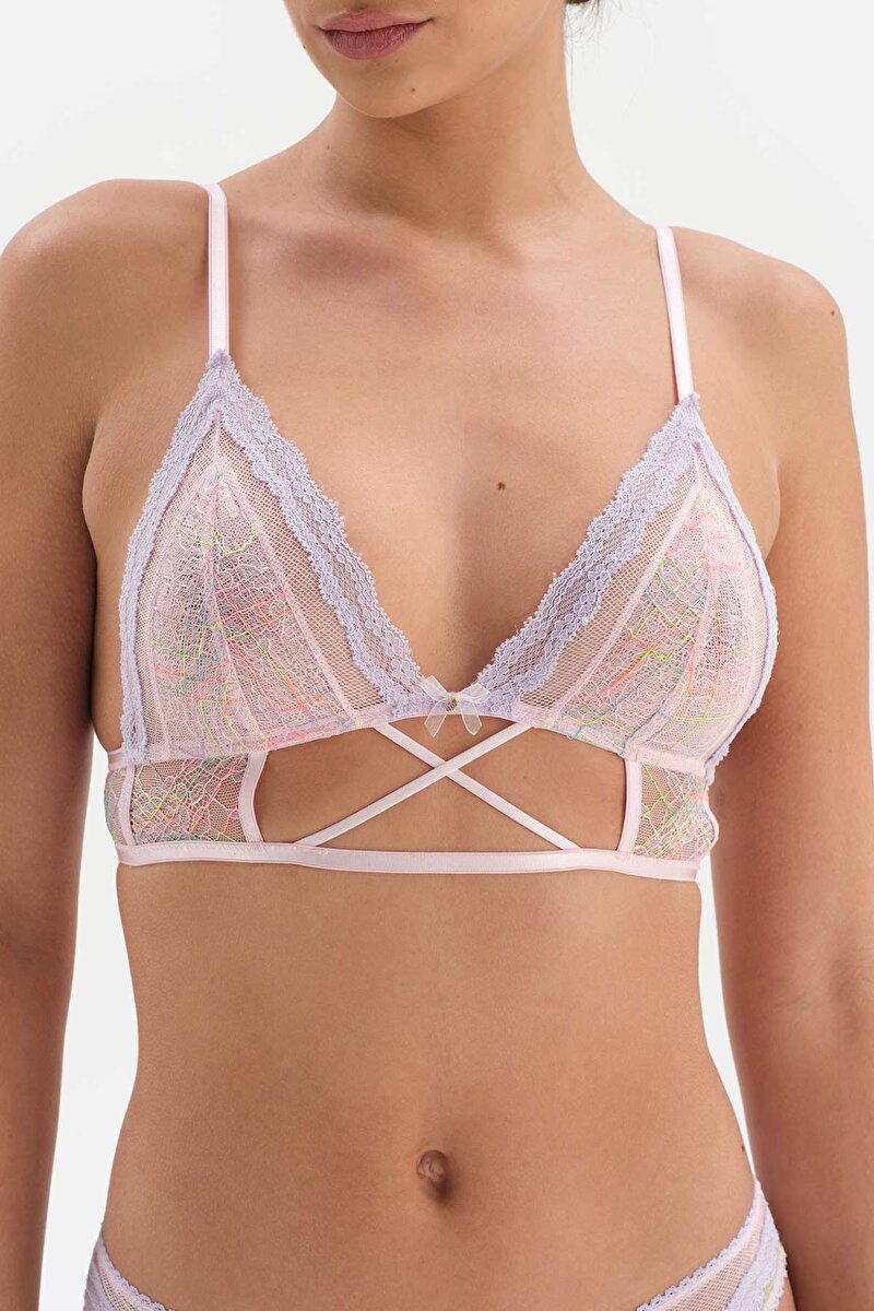 Pembe Aksesuar Detaylı Soft Bralet Sütyen 23SW23291MA_PEM | DAGI