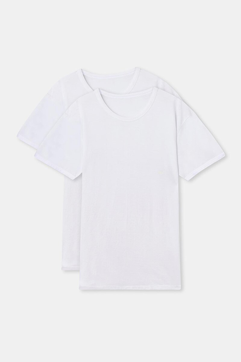 Dagi Mens White T-Shirt E011000160_BY | DAGI