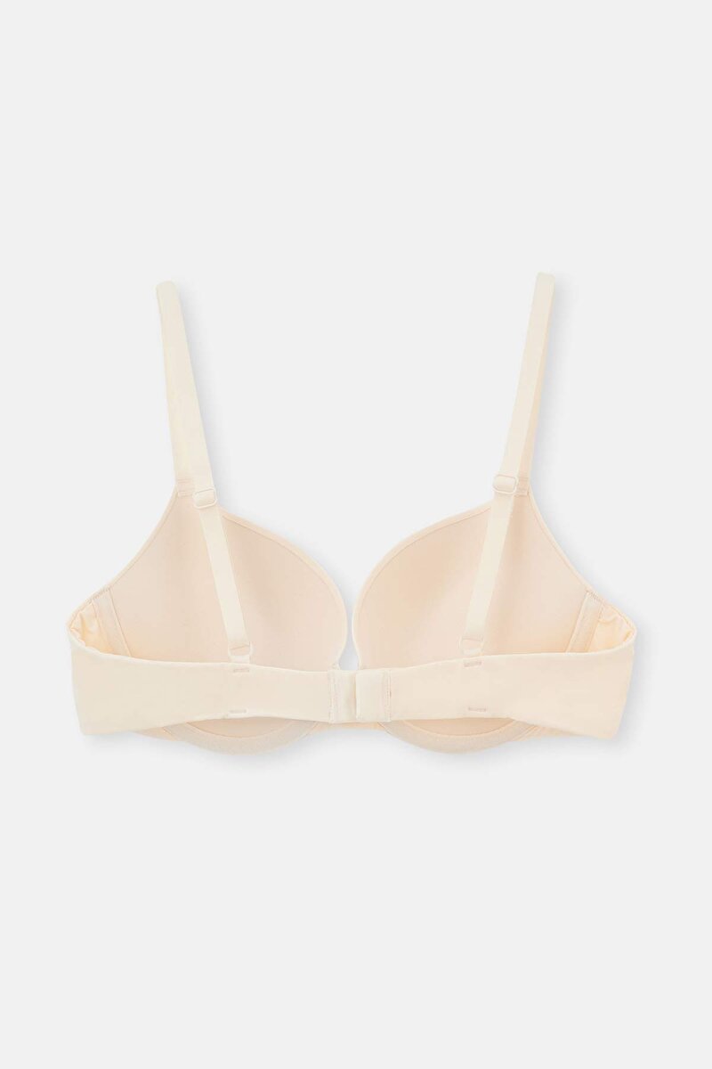 Ekru Blossom Push-Up Sütyen B0169794_EK | DAGI