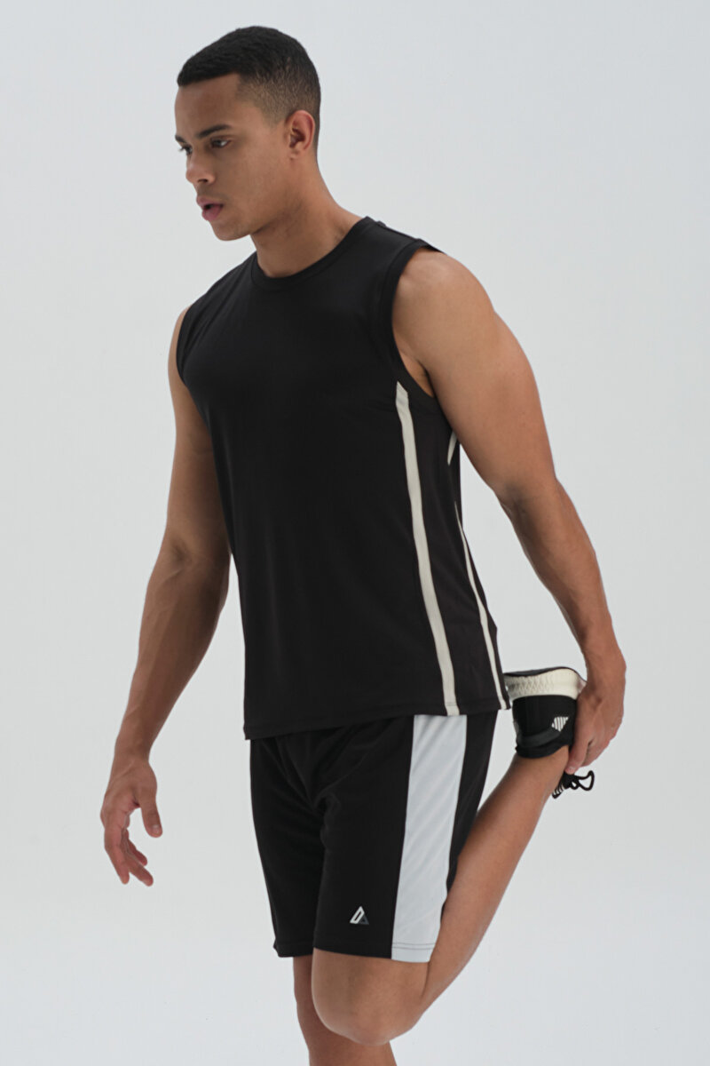 Dagi Mens Black Tanktop 22SM14010UK_SY | DAGI