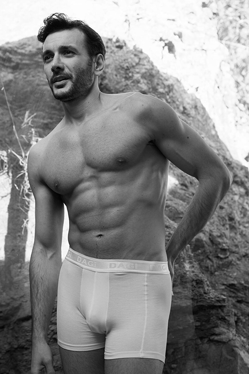 Beyaz Basic Micro Modal Boxer E011000560_BY | DAGI