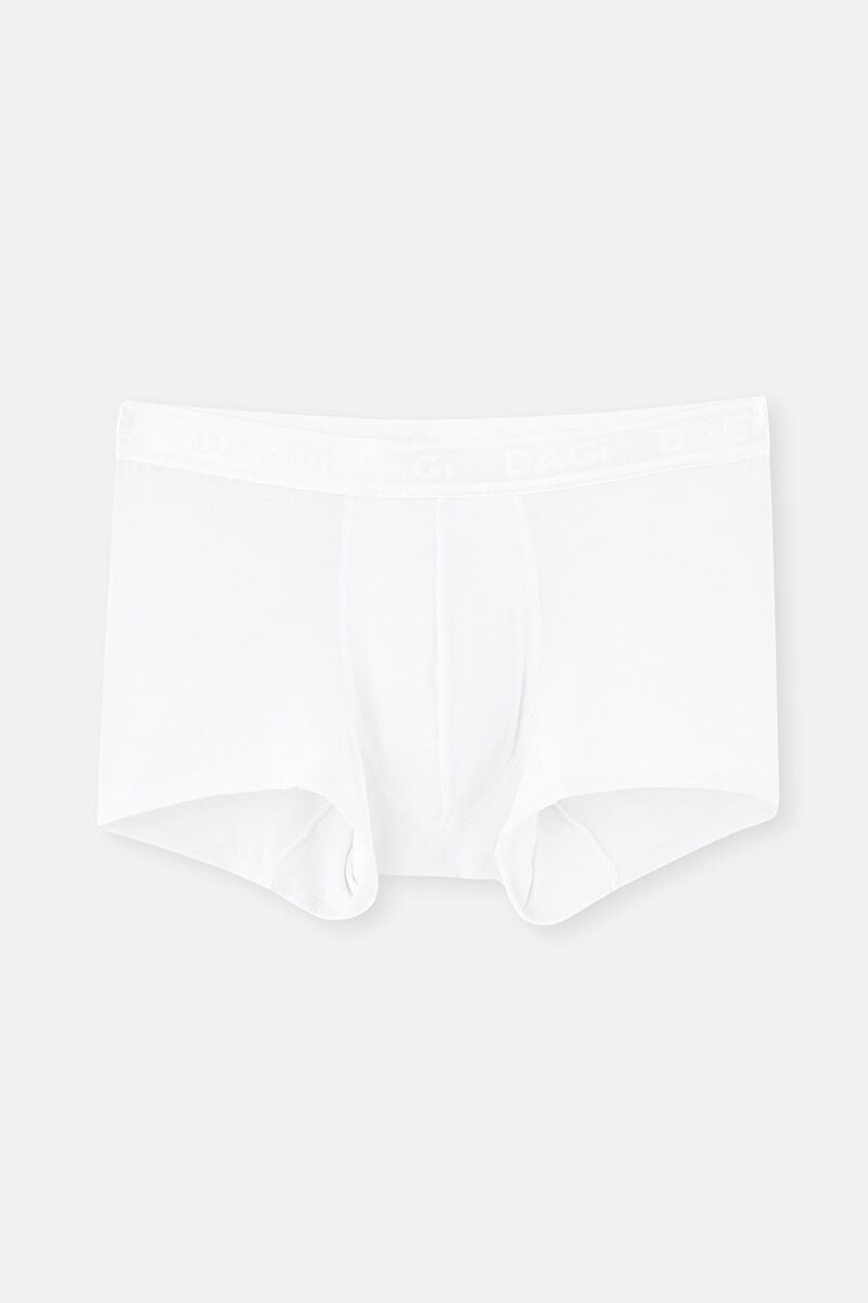 Beyaz Basic Micro Modal 3'lü Boxer E011000593_BY | DAGI