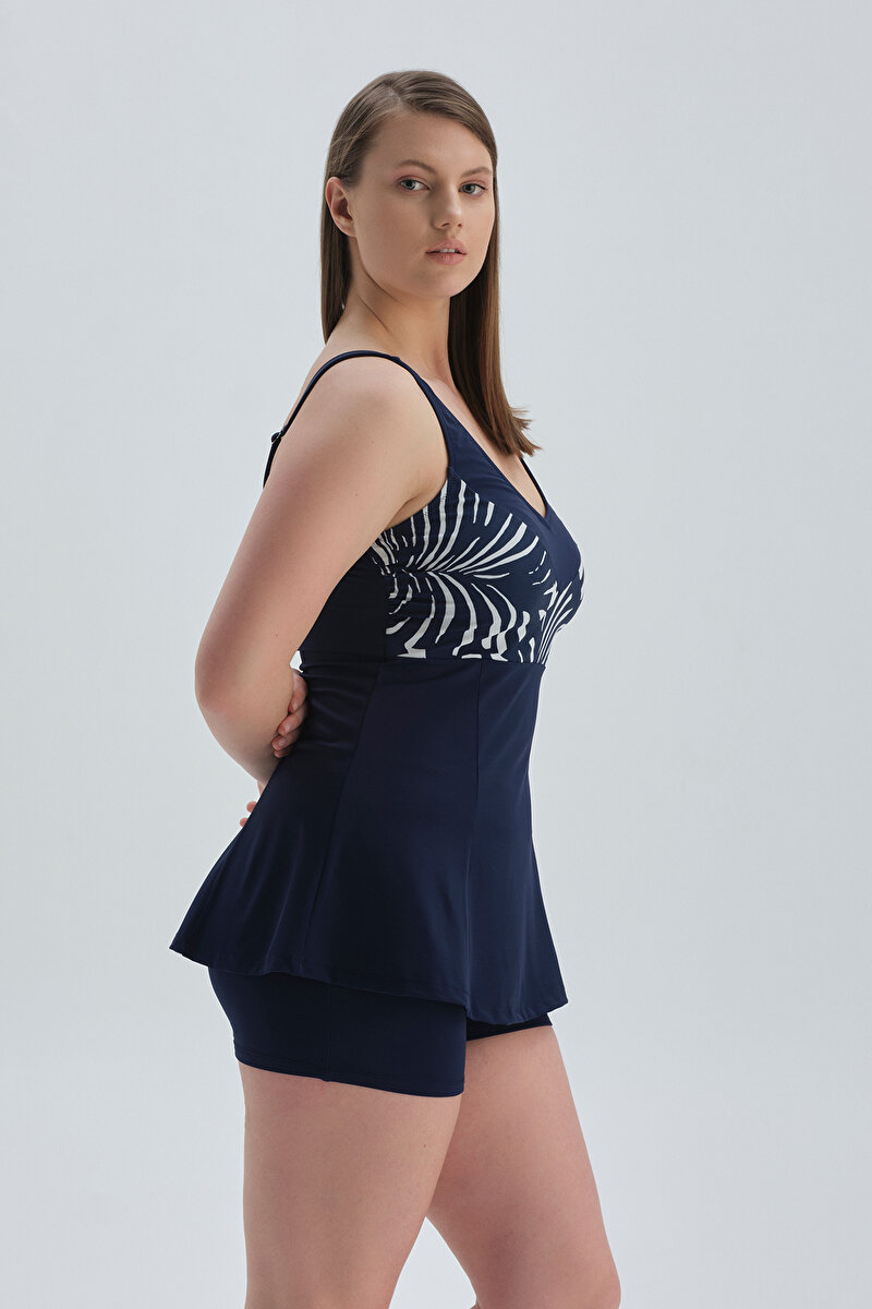 Dagi Womens Navy Tankini Top 22SW41653ST_LC | DAGI