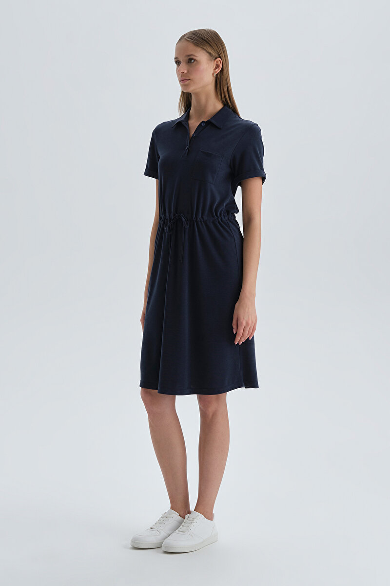 Dagi Womens Navy Dress 22SW86001BD_LC | DAGI