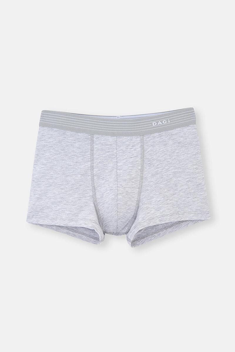 Gri Melanj Compact Penye Boxer E011000250_GRM | DAGI