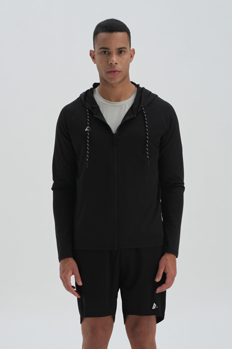 Dagi Mens Black Sweatshirt 22SM12080UK_SY | DAGI