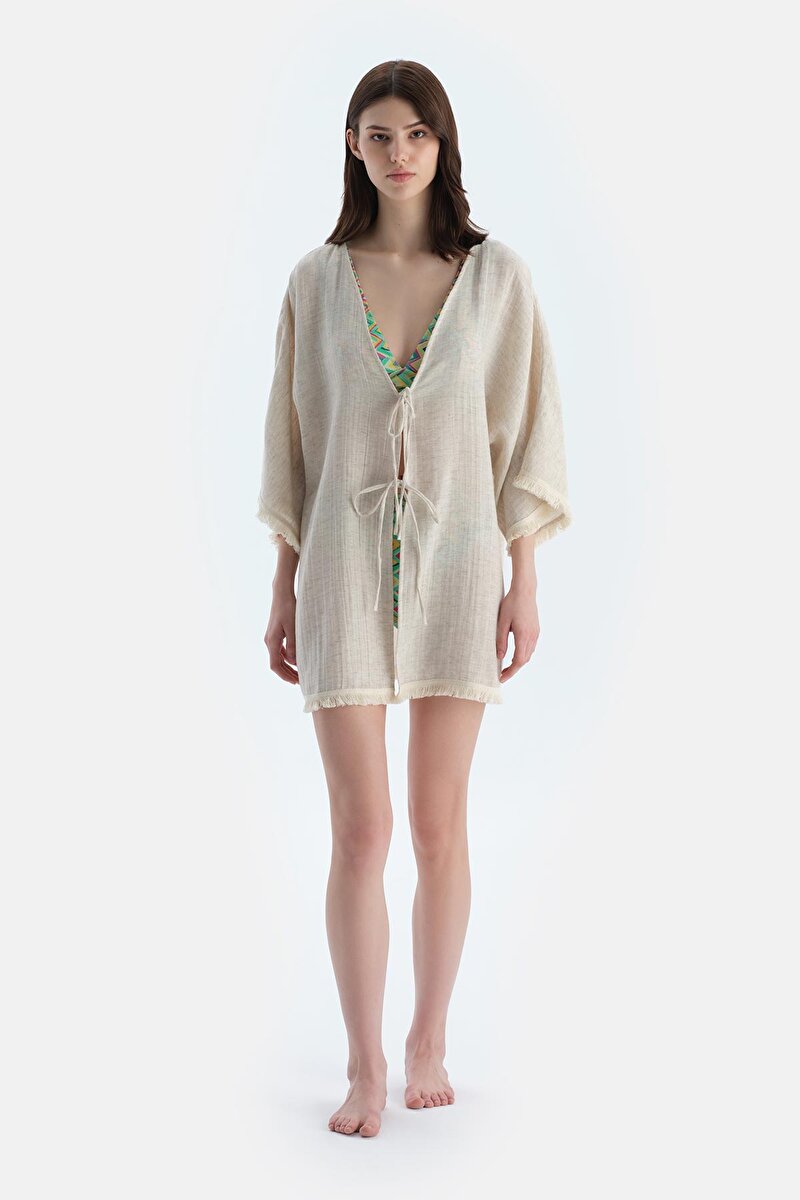 Ekru Kimono 25SW44064BA_316 | DAGI