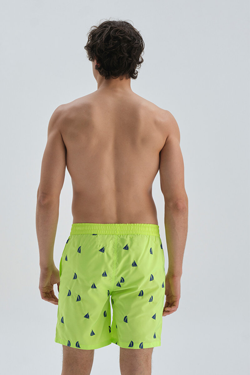 Dagi Mens Green Swimming Trunks 22SM45888ST_YES | DAGI