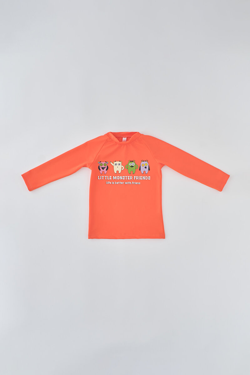 Dagi Boys Orange Short Set 22SC46021GB_TRC | DAGI