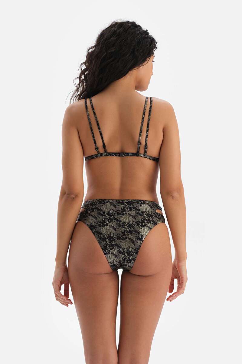 Siyah Üçgen Küçük Bikini Üstü 23SW82064ST_SY | DAGI