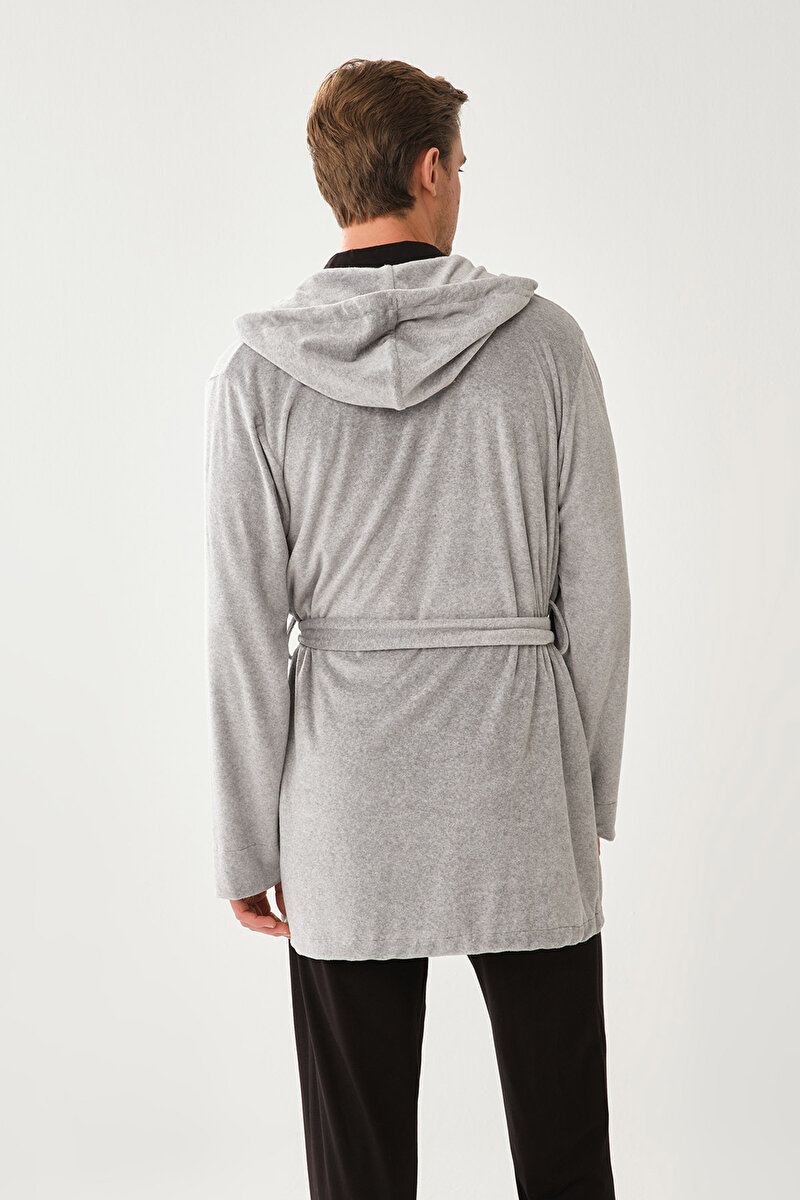 Dagi Mens Grey Robe 21WM20002ME_GR | DAGI