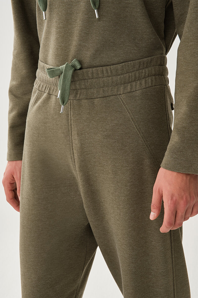 Dagi Mens Green Sweatpants 21WM16042ME_YES | DAGI