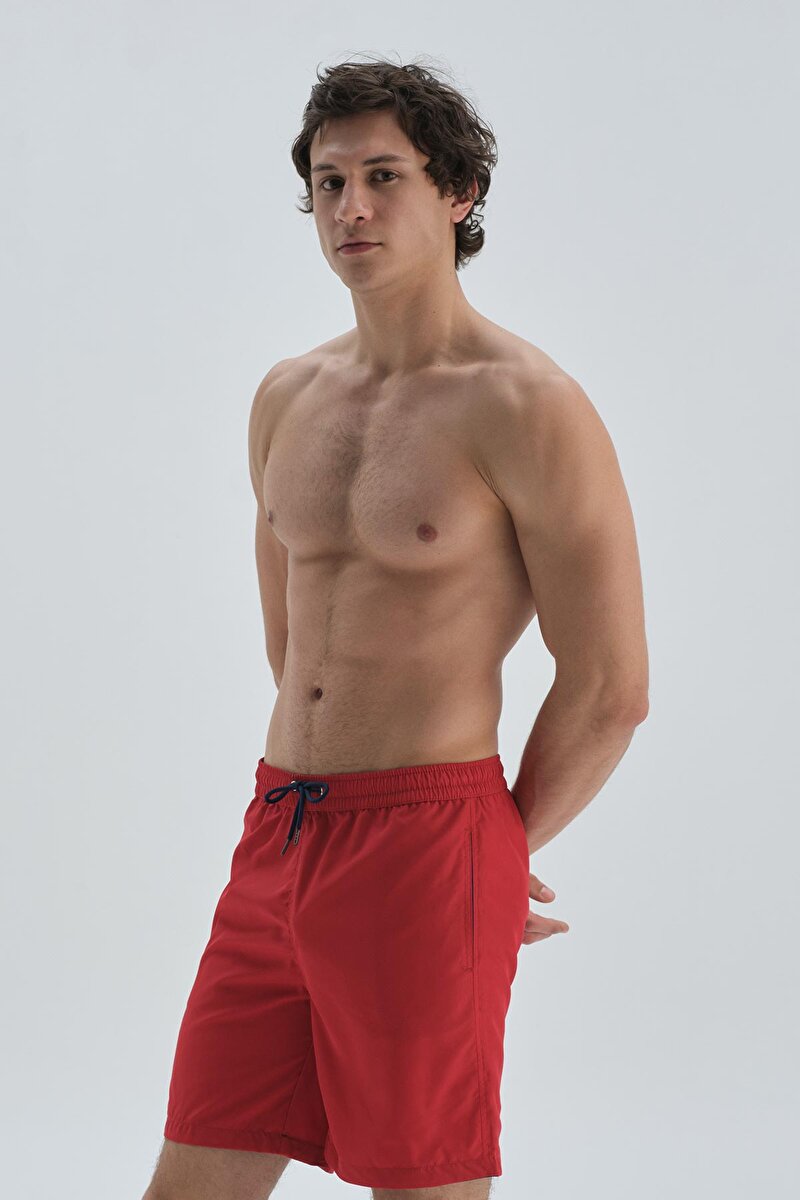 Dagi Mens Red Swimming Trunks 22SM45883ST_KIR | DAGI