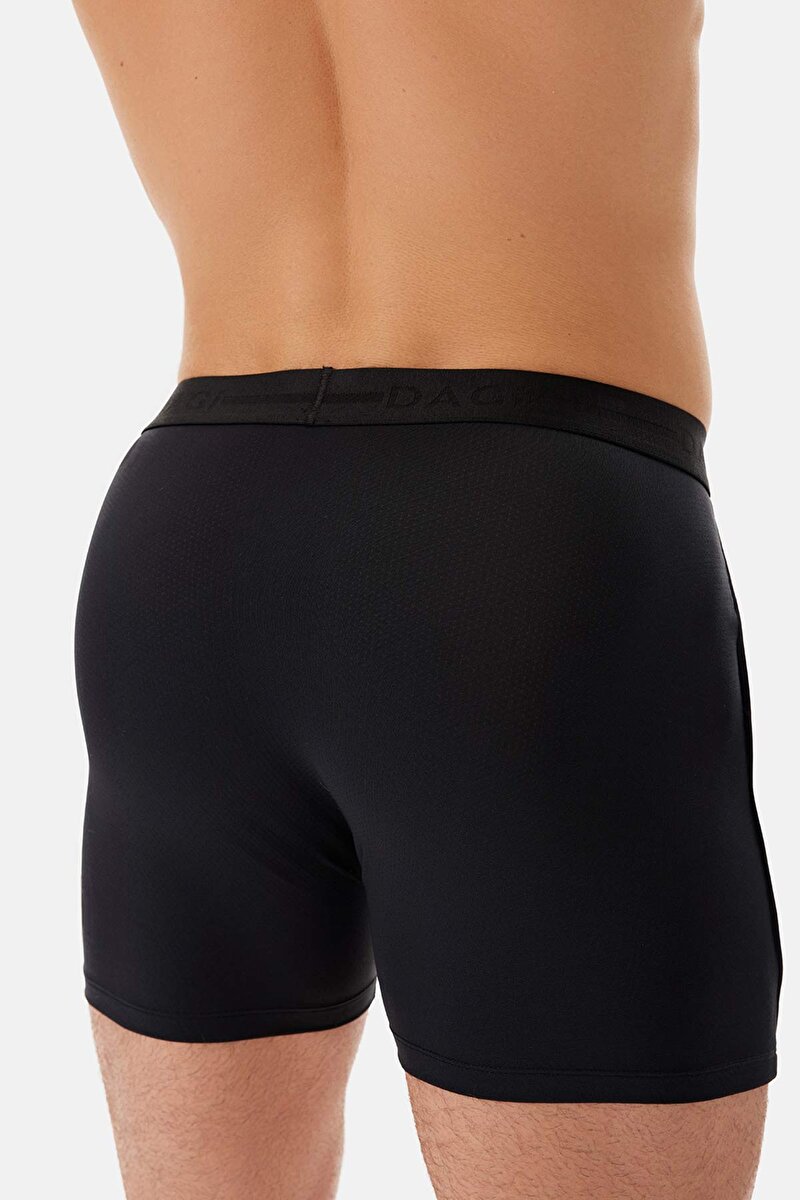 Siyah Basic Yan Detaylı Boxer 24SM28198MA_366 | DAGI