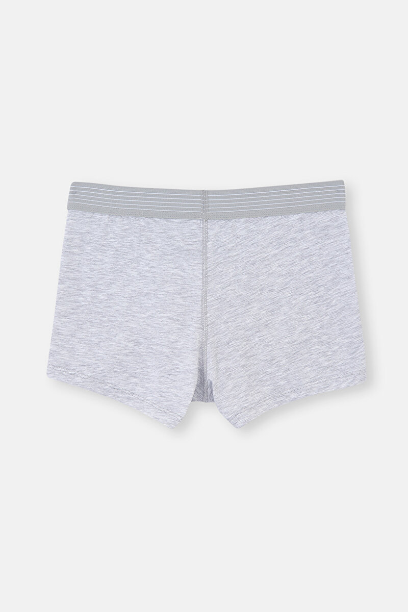 Gri Melanj Compact Penye Boxer E011000250_GRM | DAGI