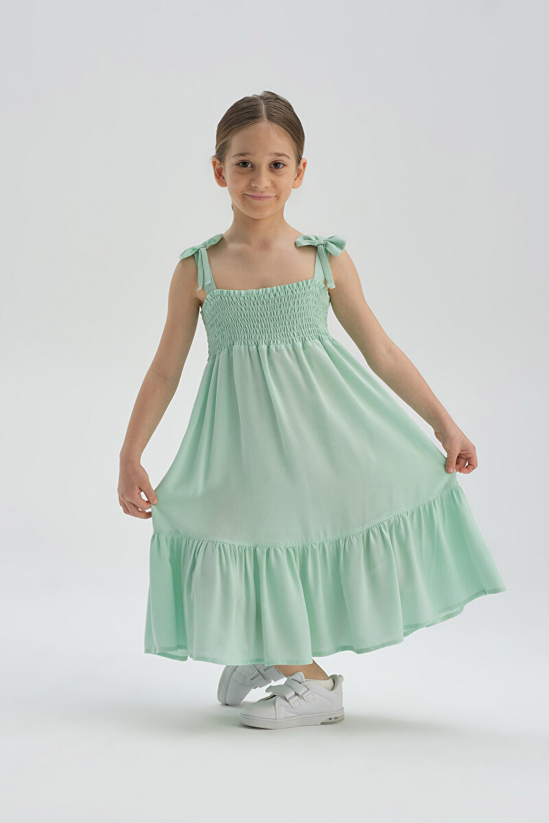 Dagi Girls Mint Dress 22SG86007BD_MNT | DAGI