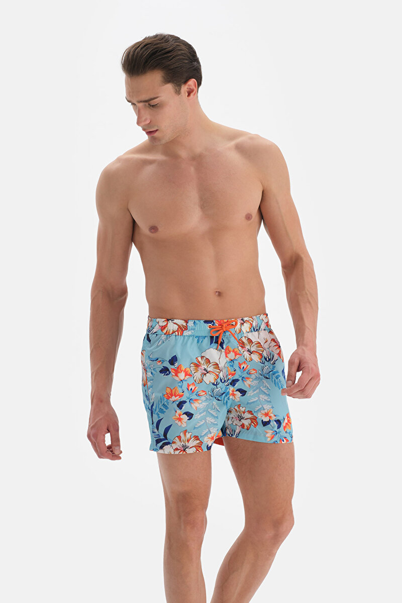 Dagi Mens Turquoise Shorts 23SM45853ST_TUR | DAGI