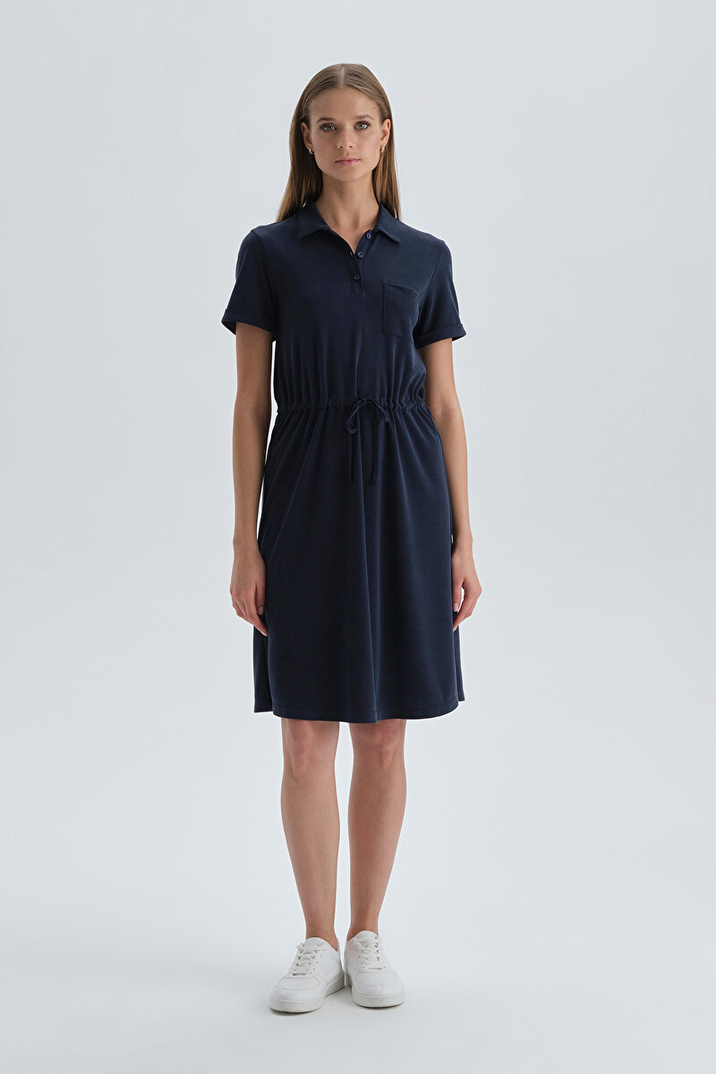 Dagi Womens Navy Dress 22SW86001BD_LC | DAGI