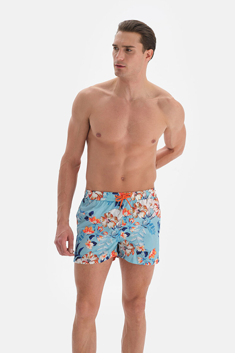 Dagi Mens Turquoise Shorts 23SM45853ST_TUR | DAGI