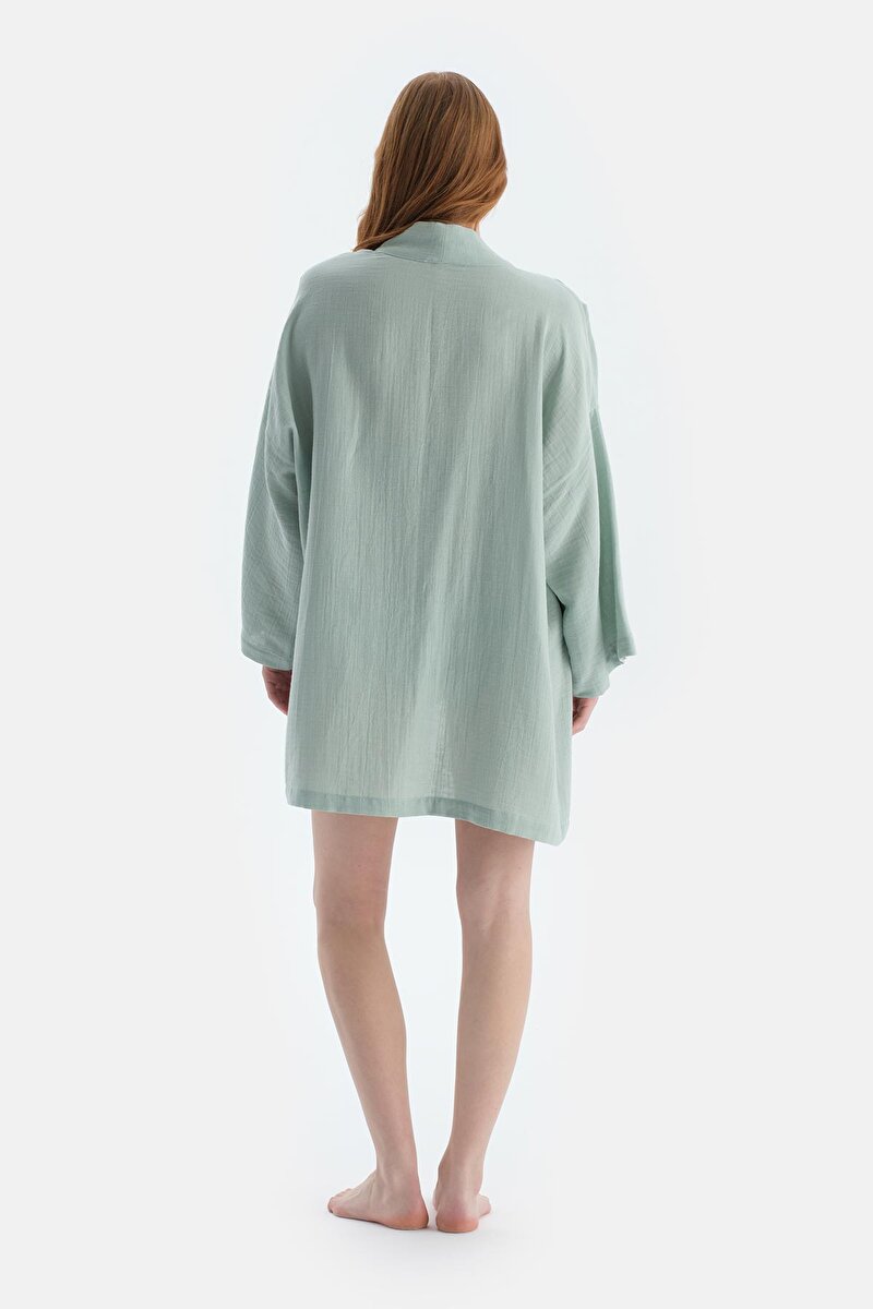 Mint Yeşili Kimono 25SW44104BA_385 | DAGI